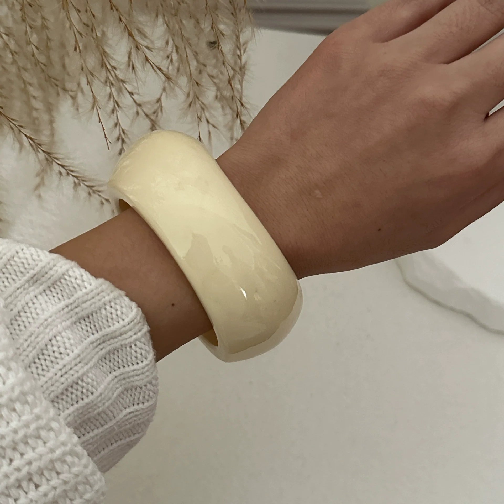 Oaklie Bohemian Statement Bracelets - Beige