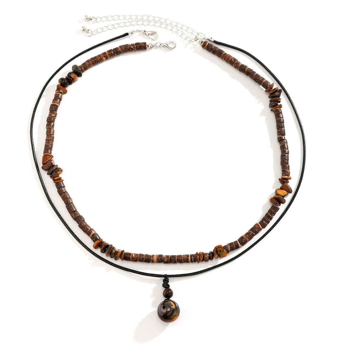 Taliya Wax Cord Layered Necklace Set - 2-Piece Set