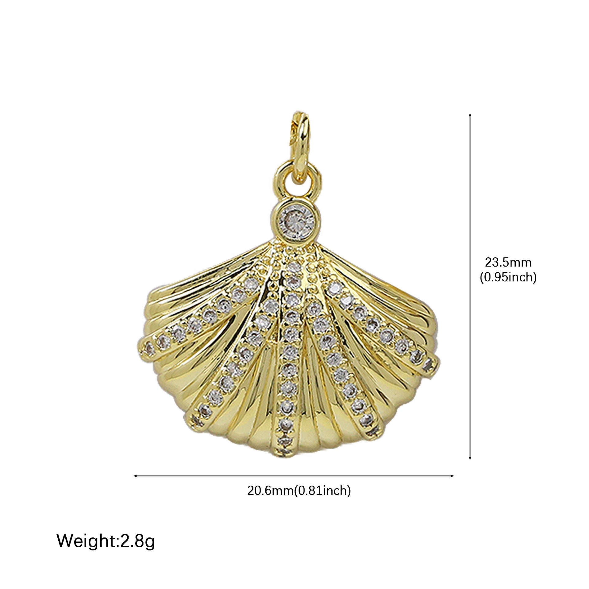 Brighton Ocean Charm Necklace - Style 25 [6KHGO4T3]