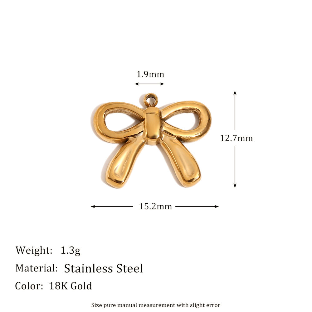 Kambri Luxe Charm Pendants - Simple Butterfly Pendant - Gold [QOHGEIJE]