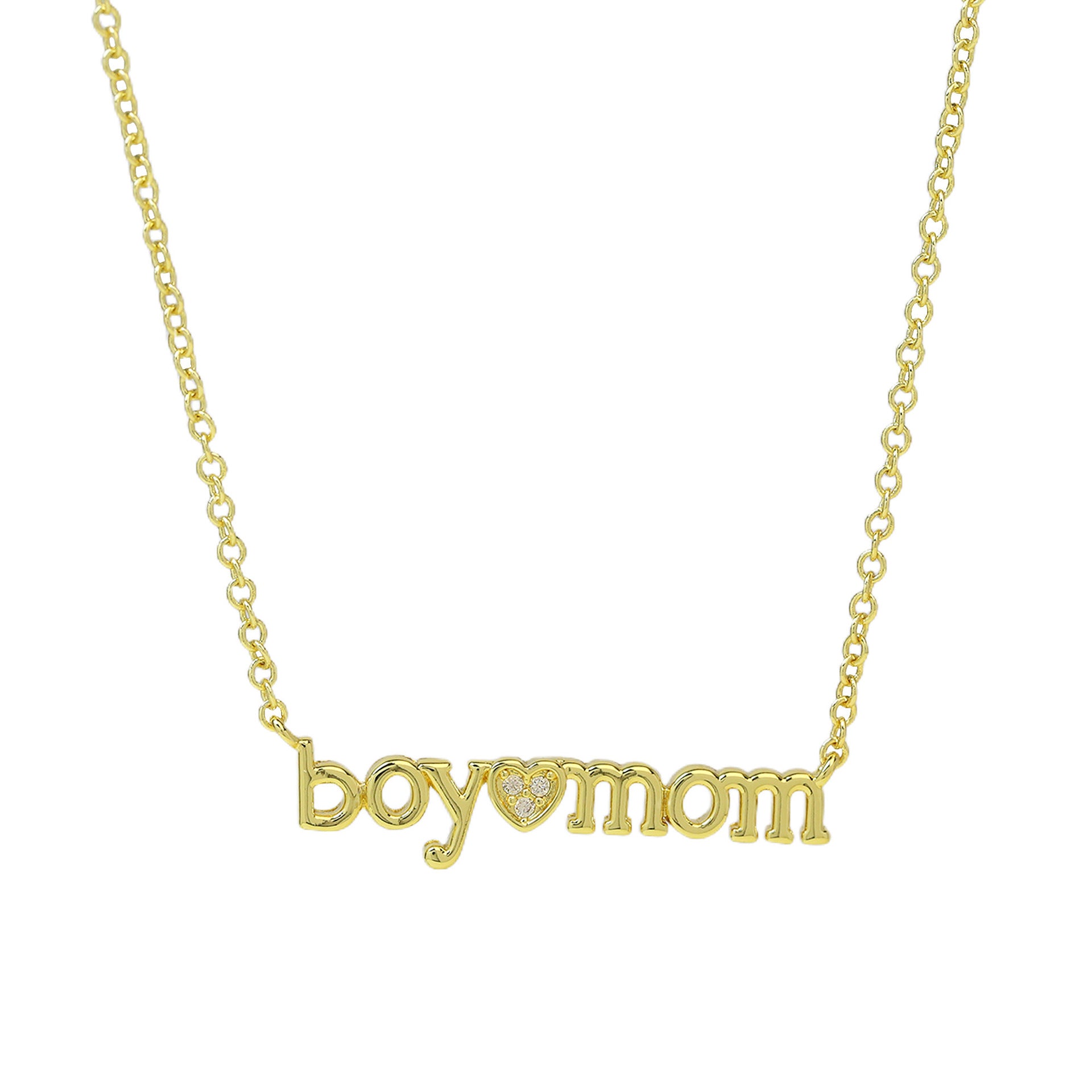 Milana Mama Heart Pendant Necklace - Necklace [HW9PNGZI]