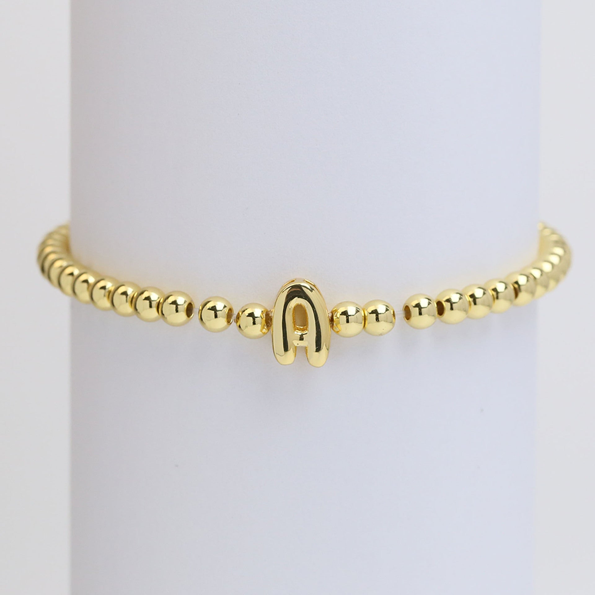 Jorie Polished Letter Bracelet - A [OVXDRVT5]