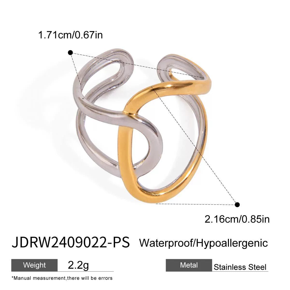 Kay Sleek Line Ring - JDRW2409022-PS [WJKG45VV]