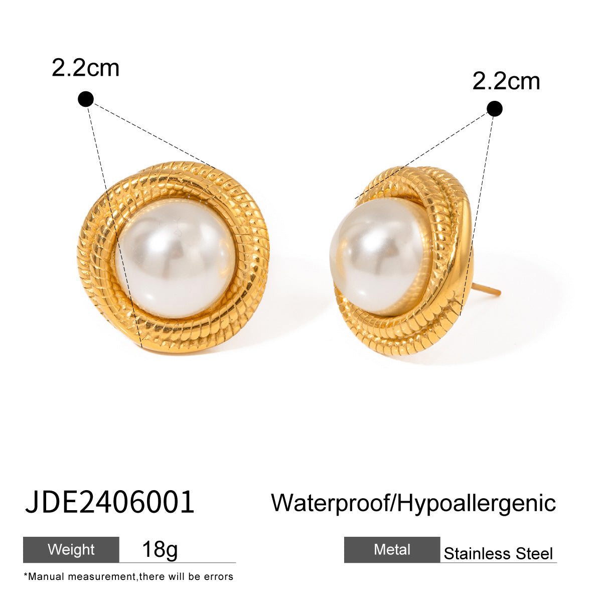 Aspyn Elegant Pearl Earring Set - Option JDE2406001 [CPTQTI4T]