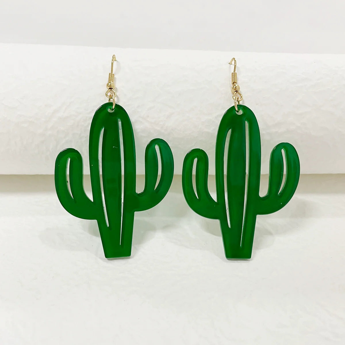 Kaiden Cactus Dangle Earrings - Dangle Earrings