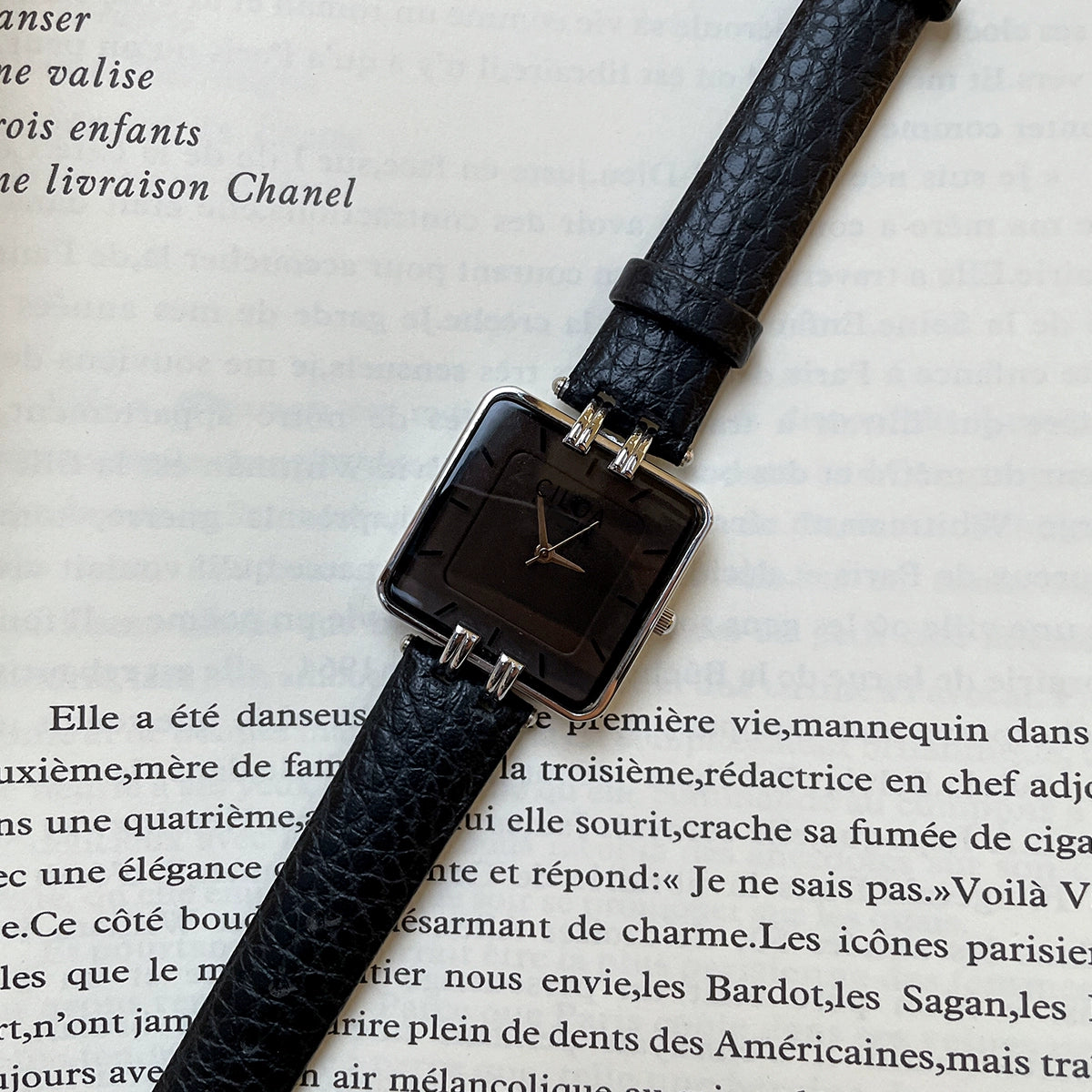 Kalise Petite Square Watch - Silver [BGDOV7RS]