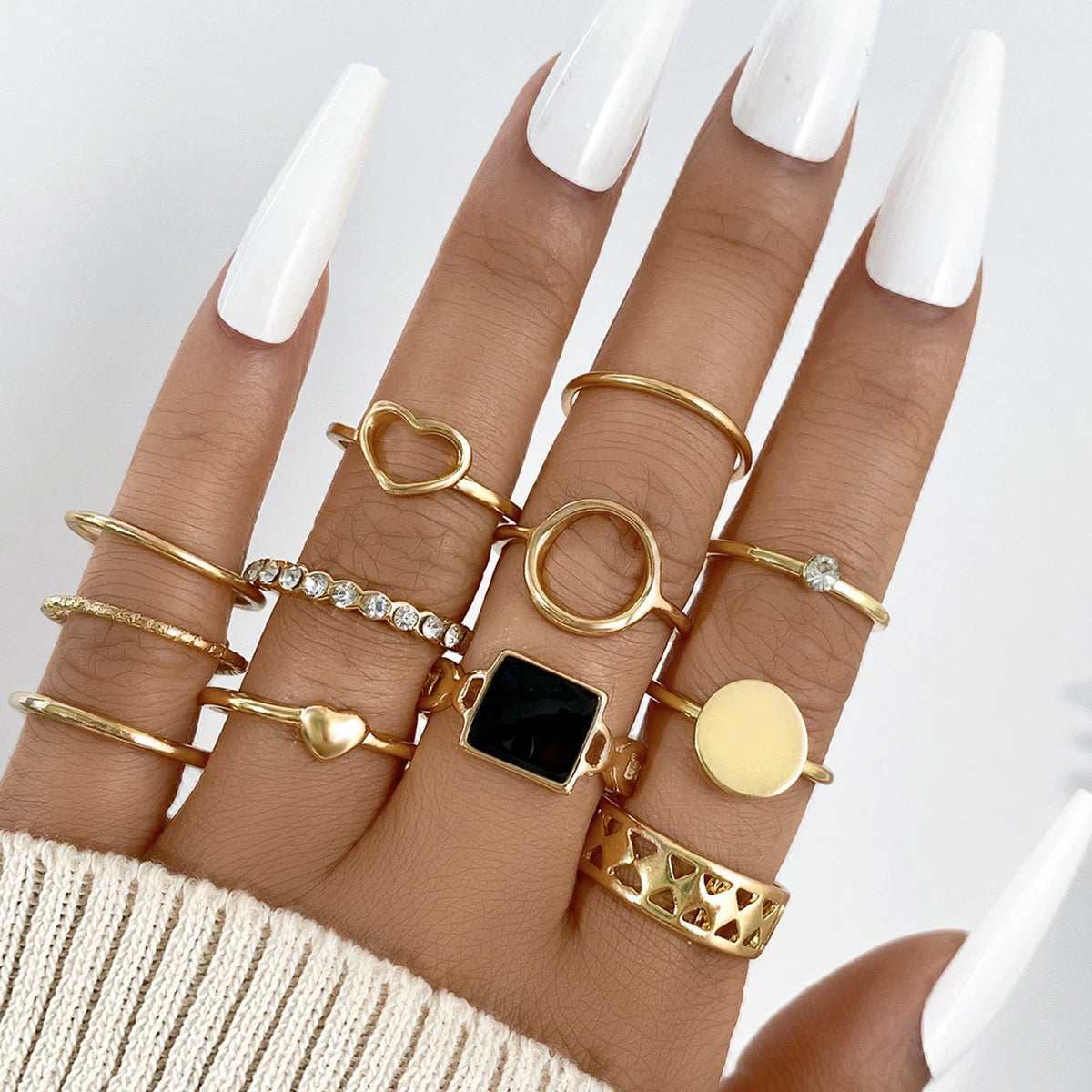 Kassidy Butterfly Ring Set - Style 19 [A4O57FII]