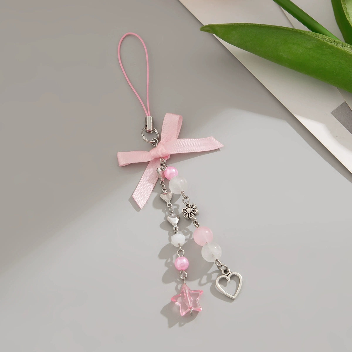 Thea Strawberry Blossom Charms - Silver-Tone Charm (Style 13) [IGIOS3IG]