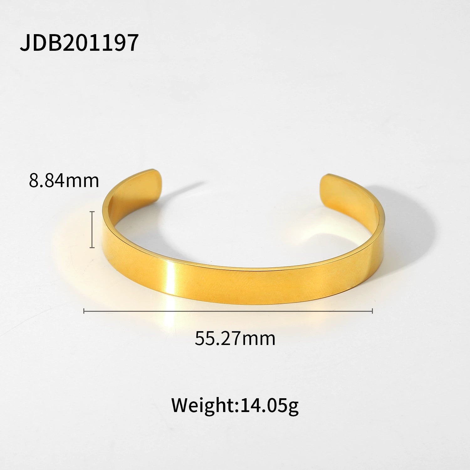 Braelynne Gold Zircon Bracelet - JDB201197 [R17NQHKL]