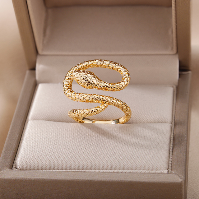 Charlee Adjustable Serpent Rings - Style 8 (Adjustable)
