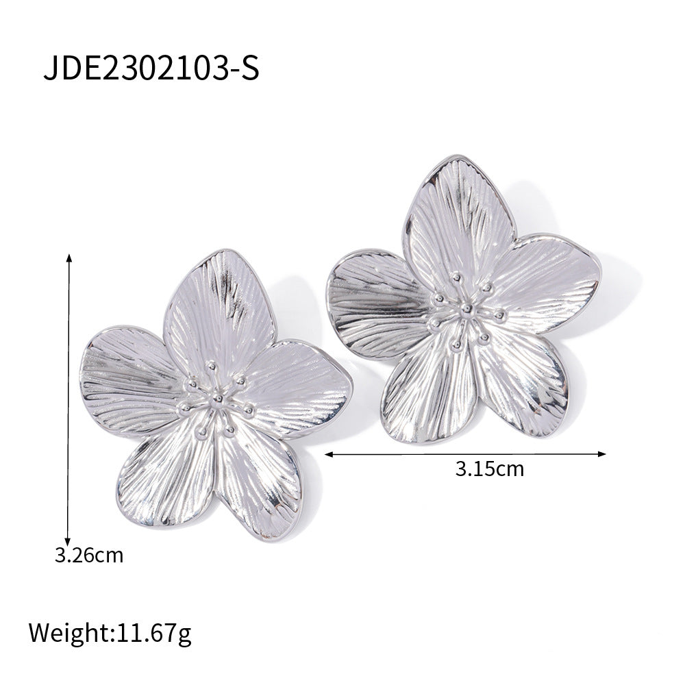 Bradlee Floral Pearl Earrings - JDE2302103-S [IWJCZWS5]