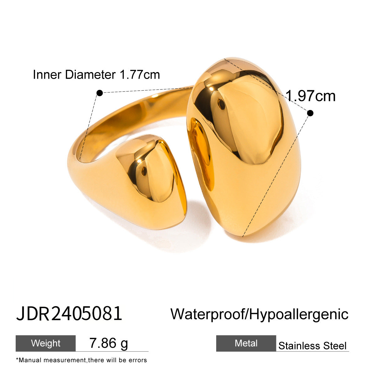 Kamrynn Zircon Stainless Rings - JDR2405081 [S4BYS125]