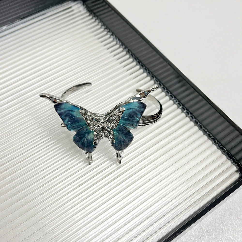 Lielle Gradient Butterfly Bracelet - Blue Butterfly Bracelet [CRPT13KA]