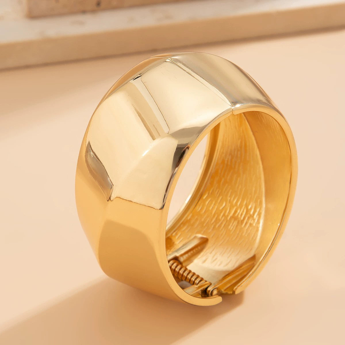Romi Metal Statement Jewelry - Style 02 Bracelet Gold [VYSEU7I9]