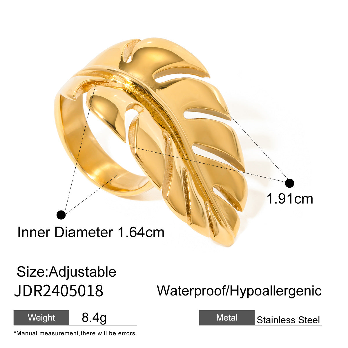 Zamari Pearl Gold Statement Ring - JDR2405018 [JQRI29HN]
