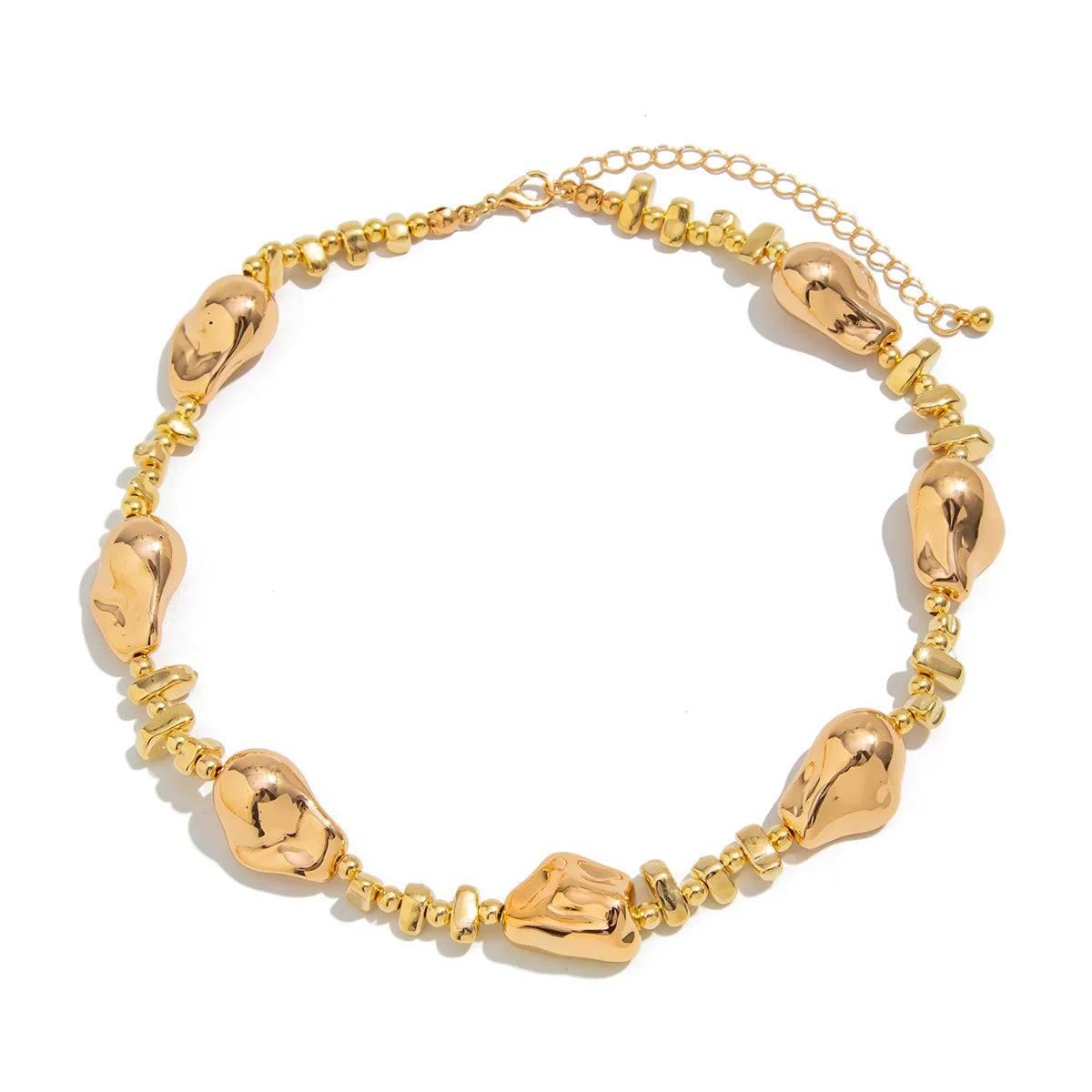 Audriella Irregular Pearl Necklace - Style 2 Gold