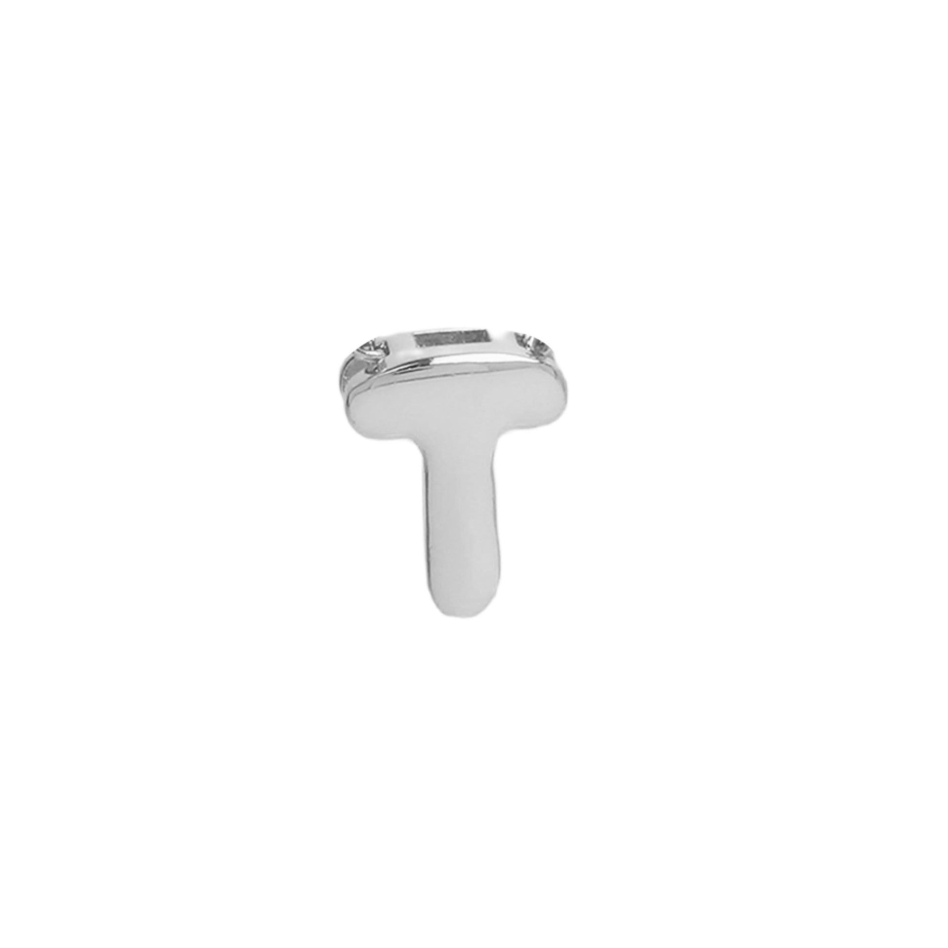 Rina Bubble Initial Charm - Platinum T (Charm) [N9PCILCT]