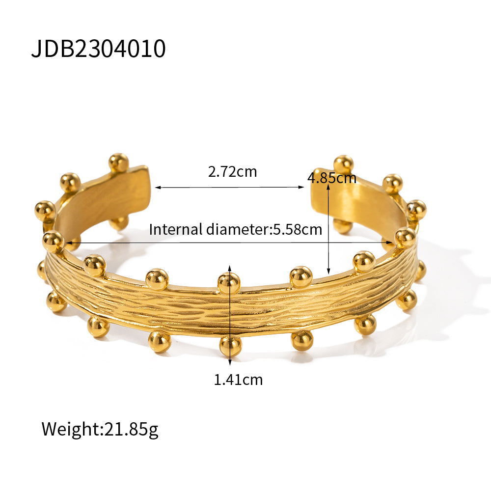 Malika Zircon Gold Plated Bracelet - JDB2304010 [NNWXV1N0]