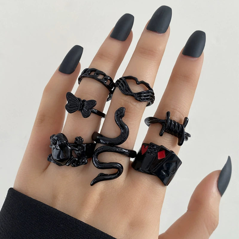 Kataleyah Stacking Ring Set - Style 6 [LSZVFKZM]