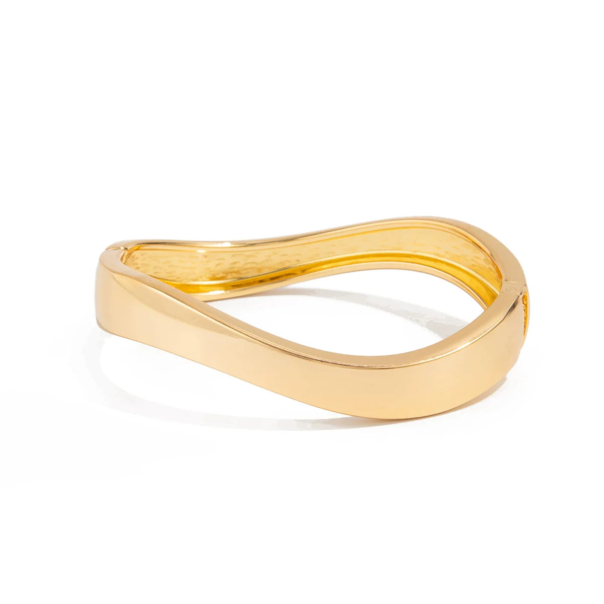 Aberdeen Wave Cuff Bracelet - Gold