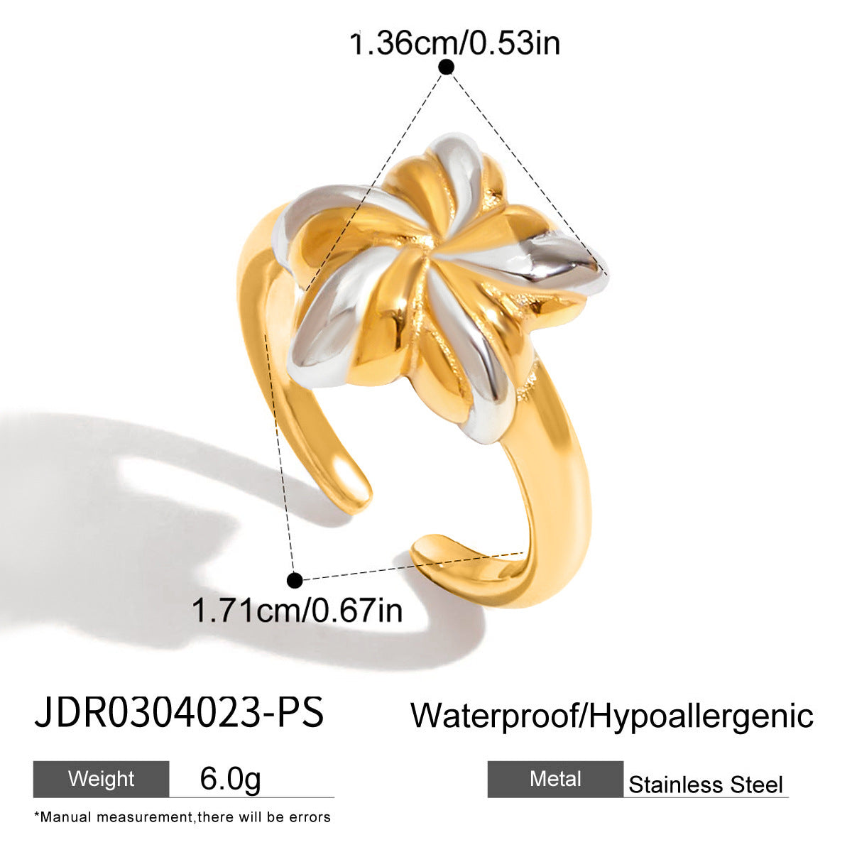 Willamina Starburst Stacking Ring - JDR0304023-PS [ISFPIT6I]