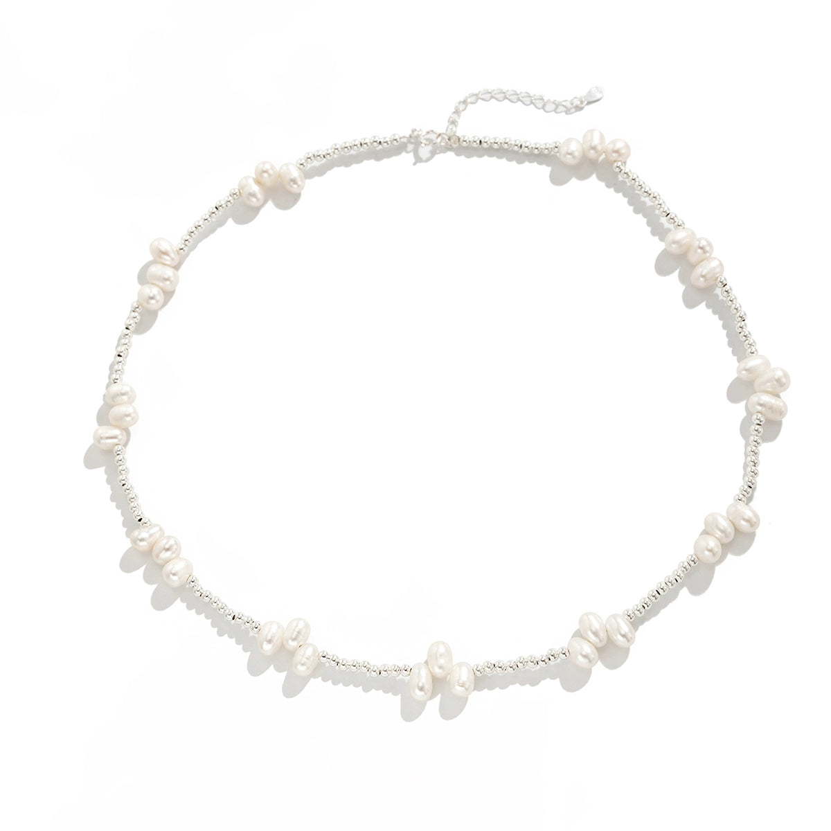 Zenaida Layered Pearl Necklace - s925银色 [J9SJBJG9]