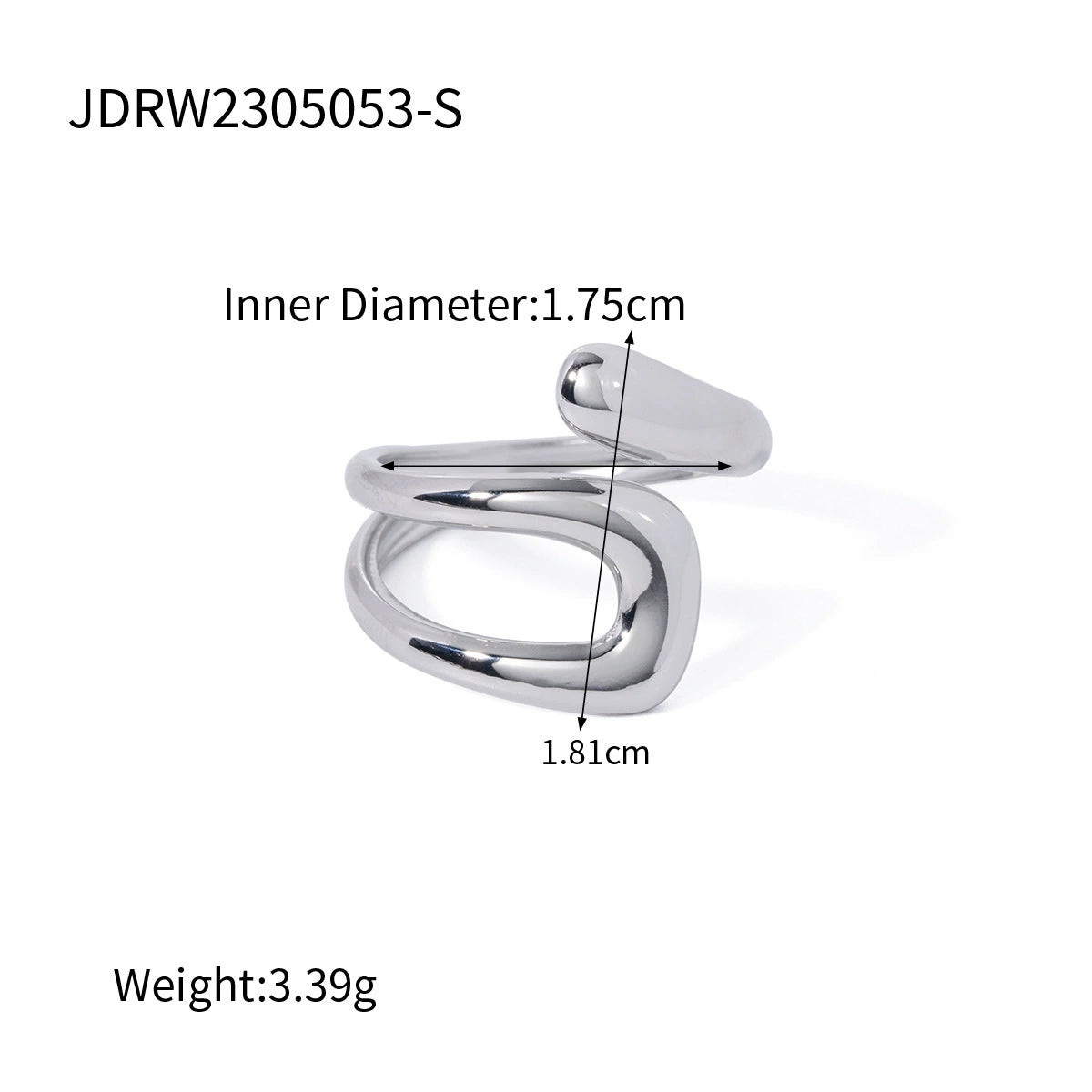 Klaire Durable Stackable Rings - JDRW2305053-S [KW8IE3UC]