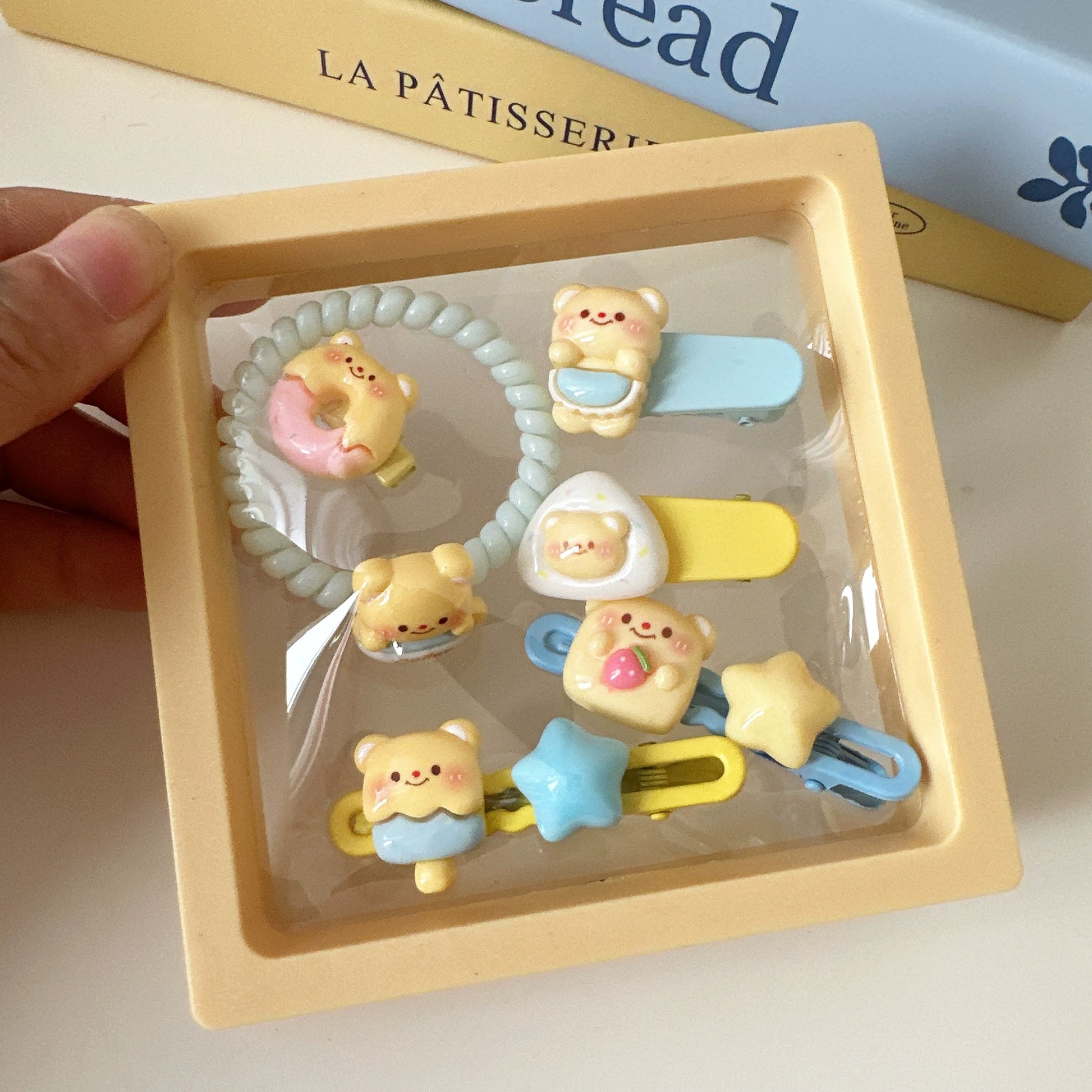 Siara Whimsical Hair Clip Set - Telephone Wire Hair Tie Set [YPEJYT9E]