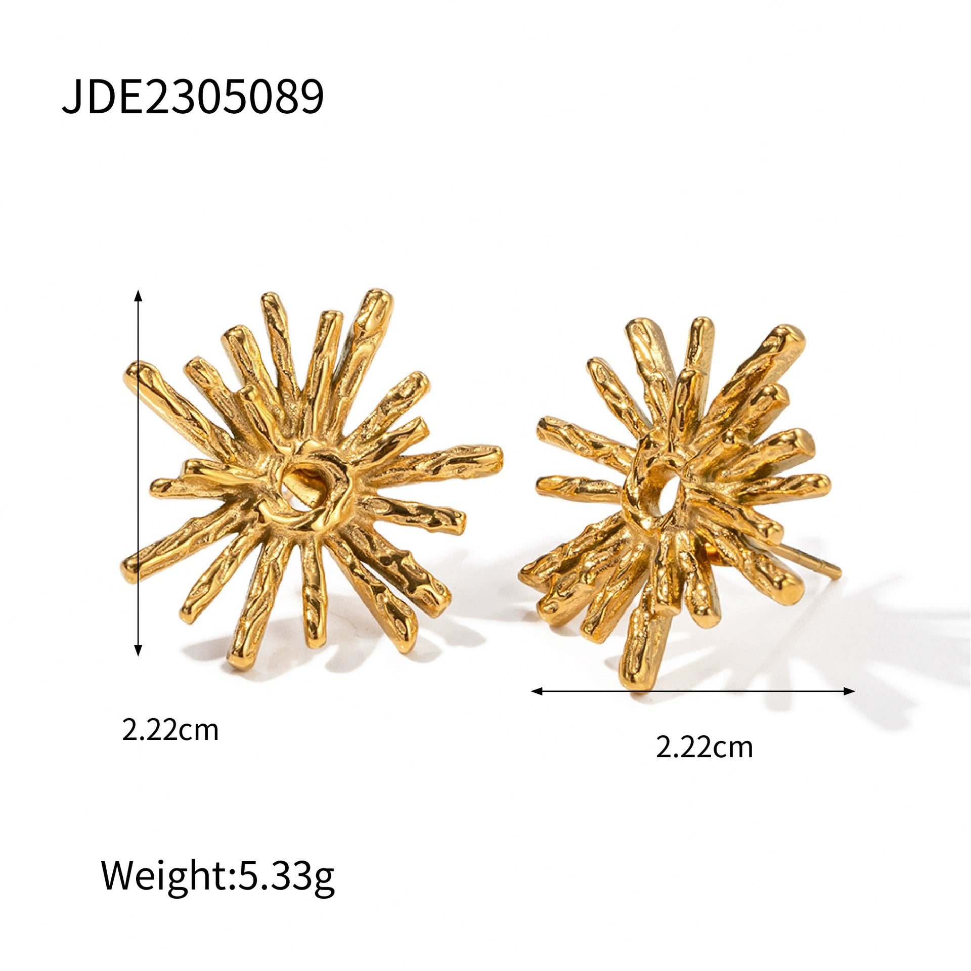 Scotland Celestial Stone Earrings - JDE2305089 [FEY5O55I]