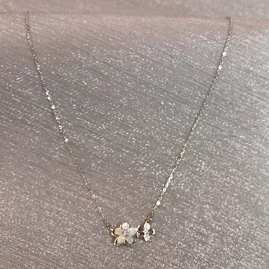 Shylah Cherry Blossom Star Necklace - Cherry Blossom Necklace