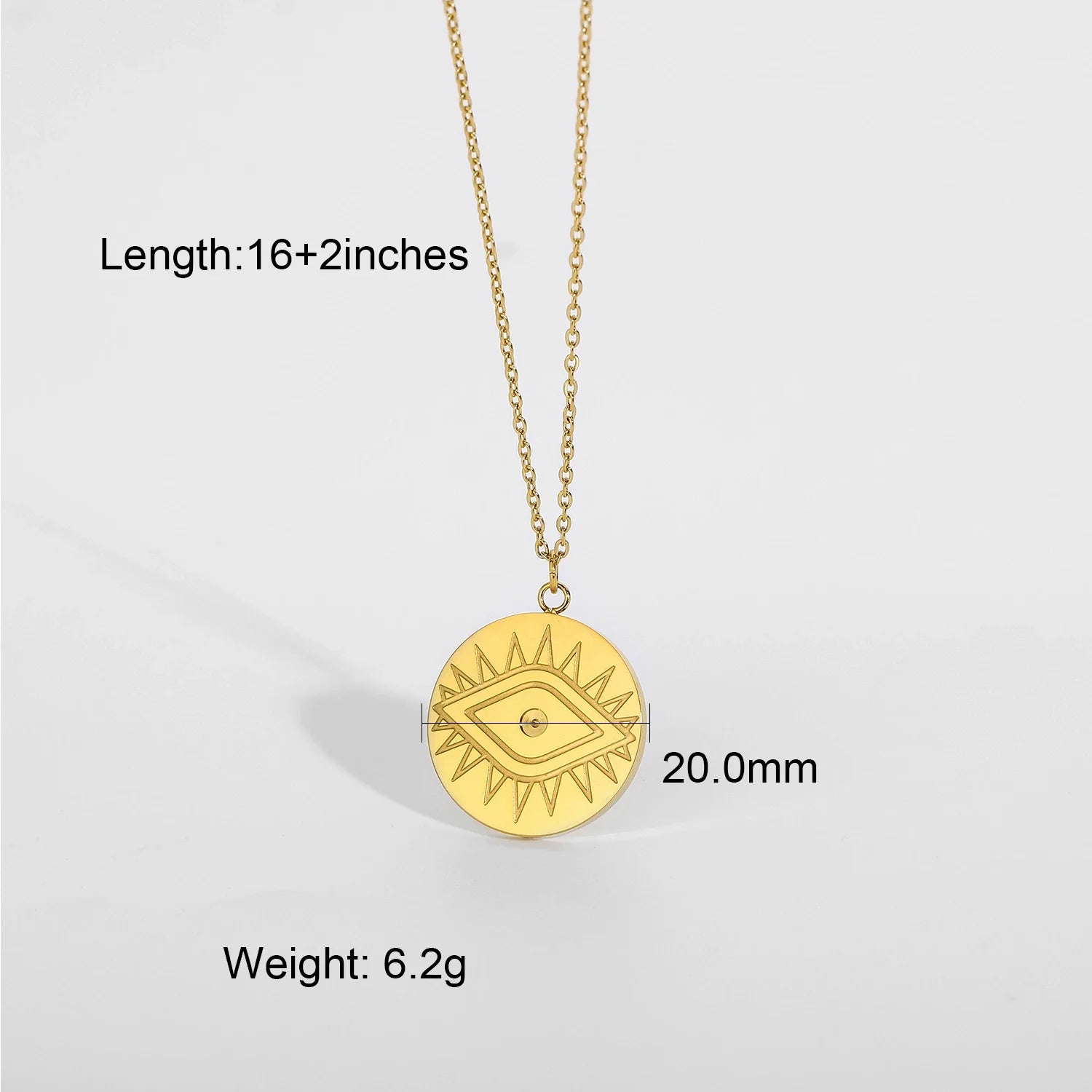 Sade Layered Pendant Necklace - JDN20227