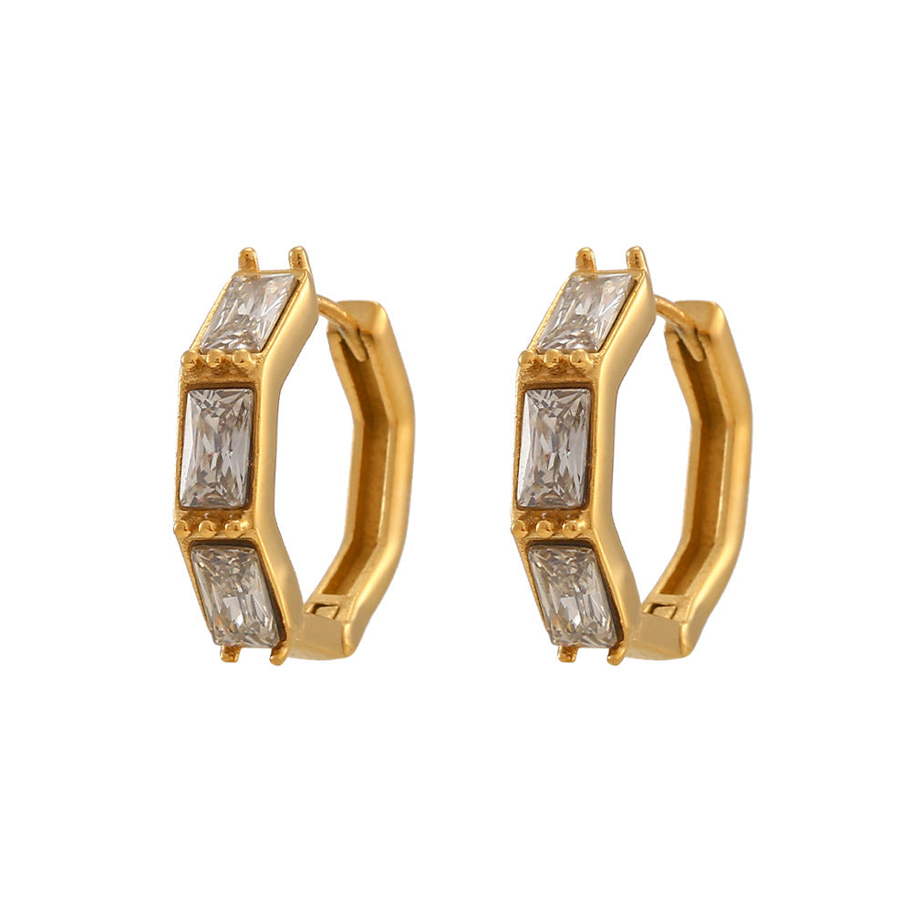 Abrianna Bamboo Zircon Huggies - White Zircon [RTYPJPNA]