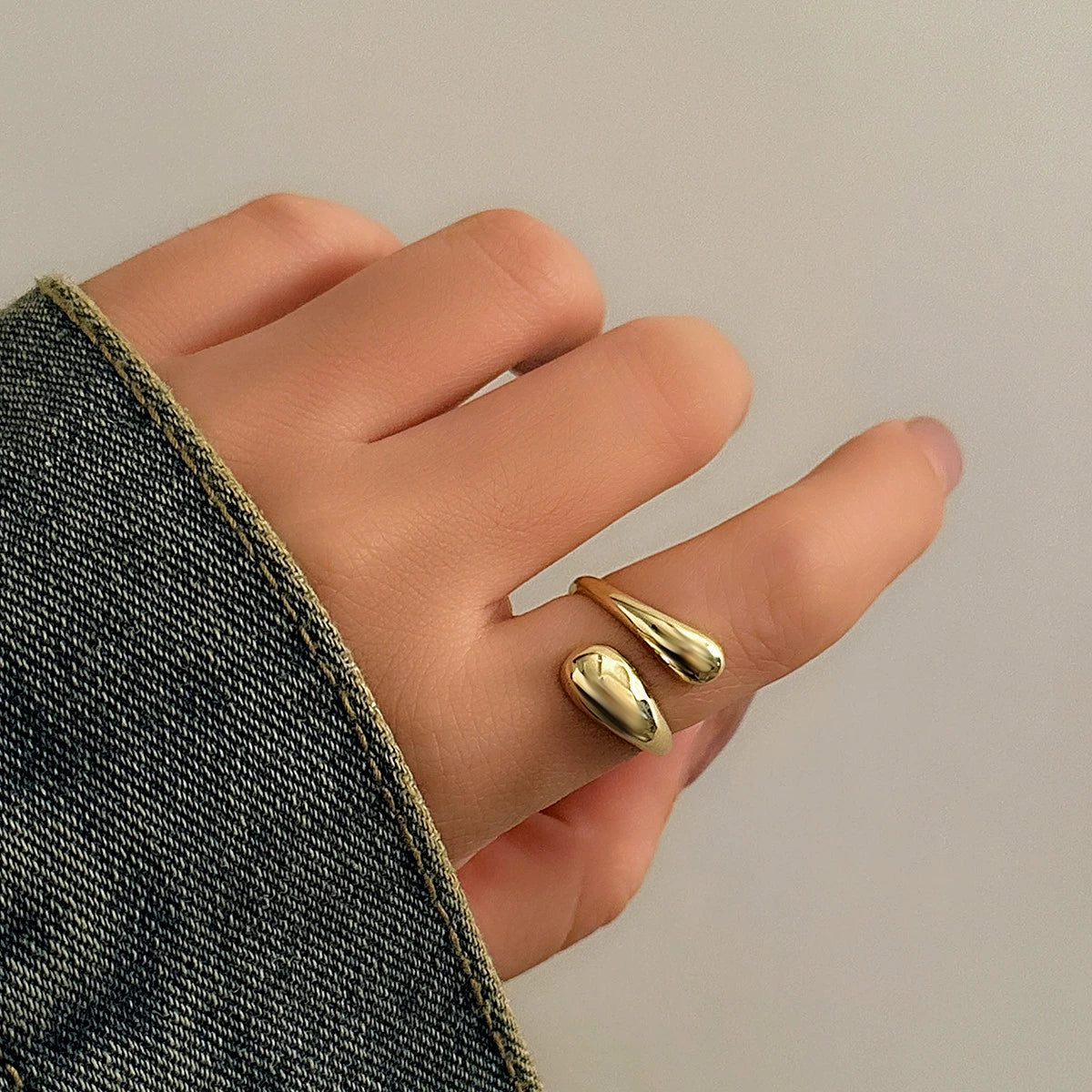 Precious Statement Ring Set - 04 Gold Ring Set [YH0TU50P]