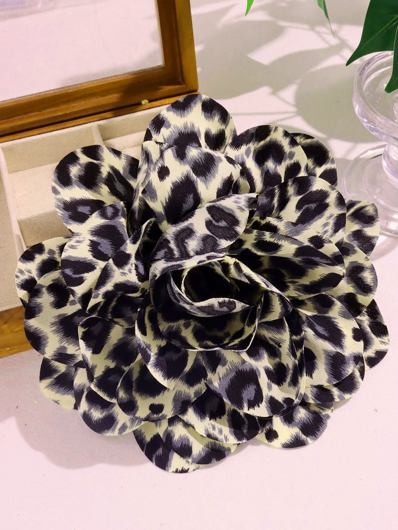Ayva Leopard Bloom Brooch - Style A [7KIFQI71]