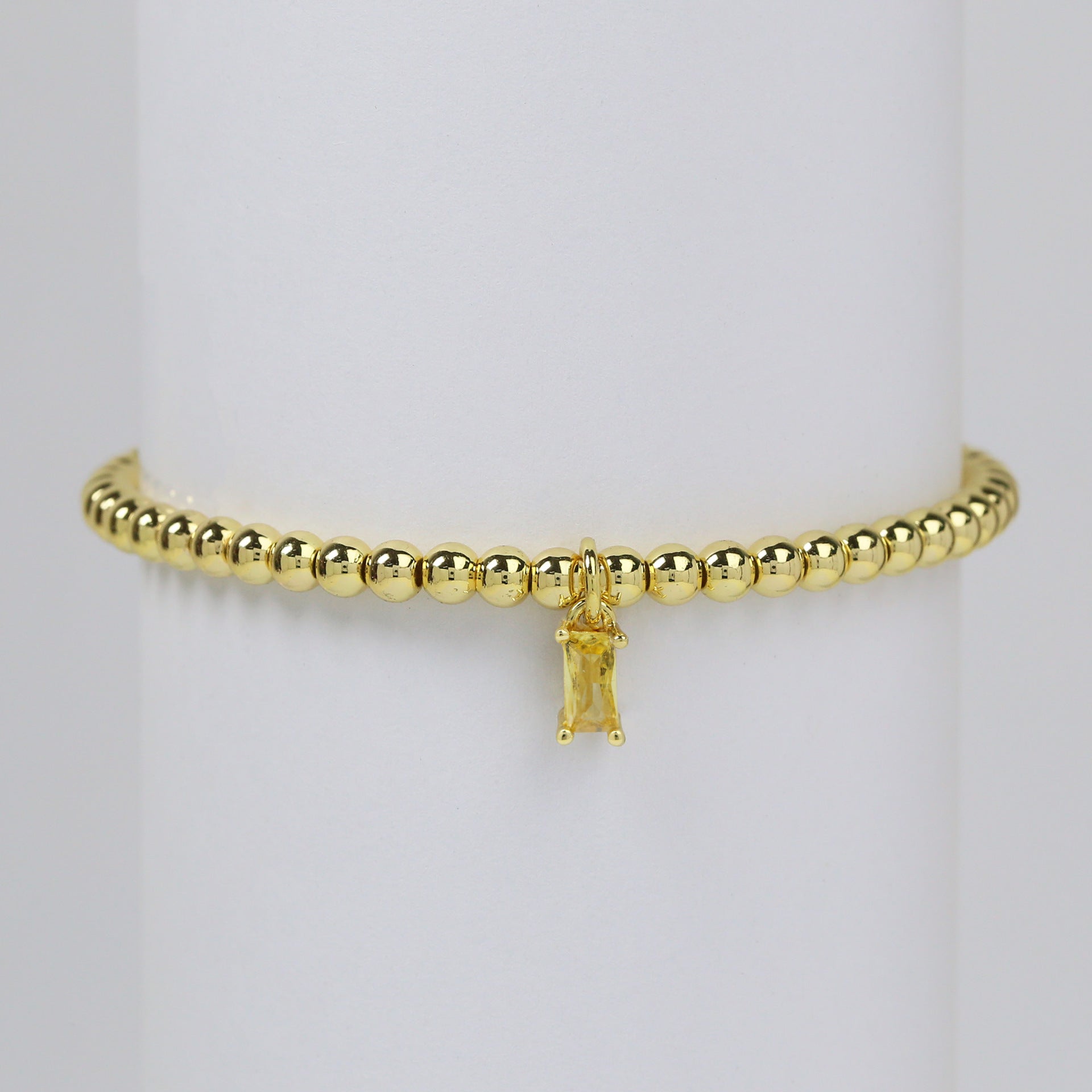 Ivyana Golden Birthstone Bracelet - November Bracelet [4B0EZE8C]
