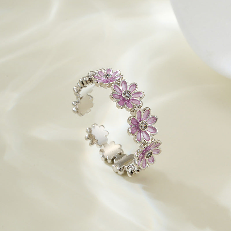 Marci Daisy Blossom Open Ring - R16920K0105 [NDWE66YH]