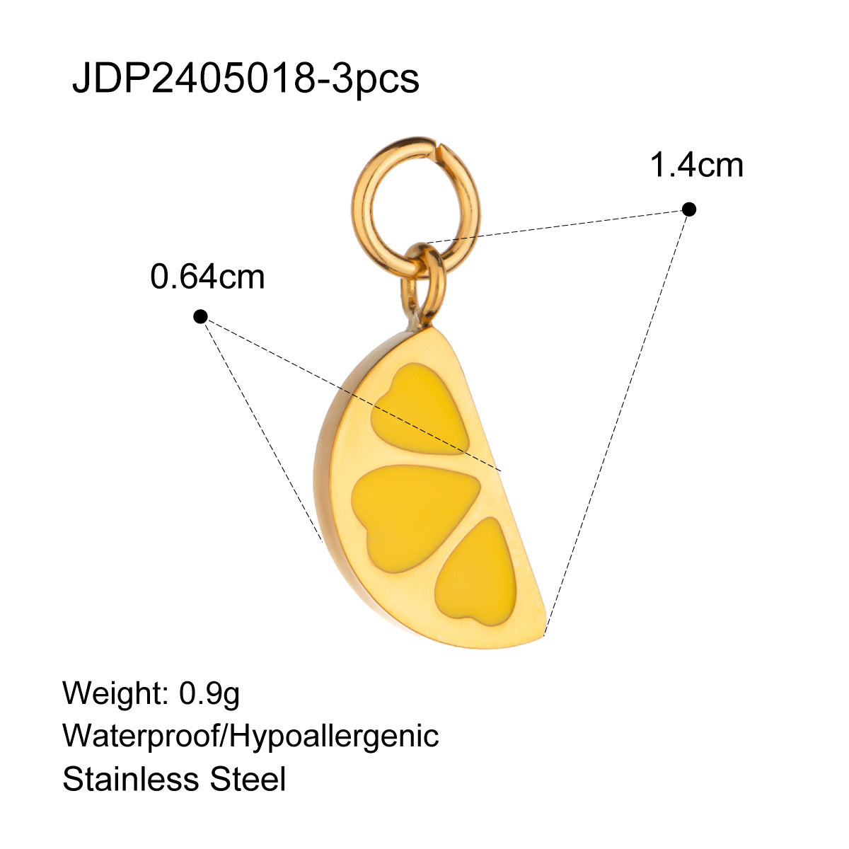 Finlee Pearl Jewelry Components - JDP2405018 (3pcs) [CI5T8FLU]