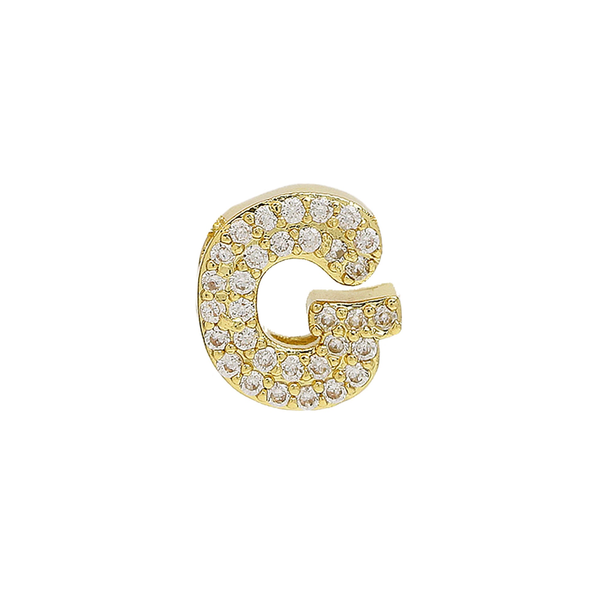 Katheryn Pave Initial Necklace - G [FYZANFT0]