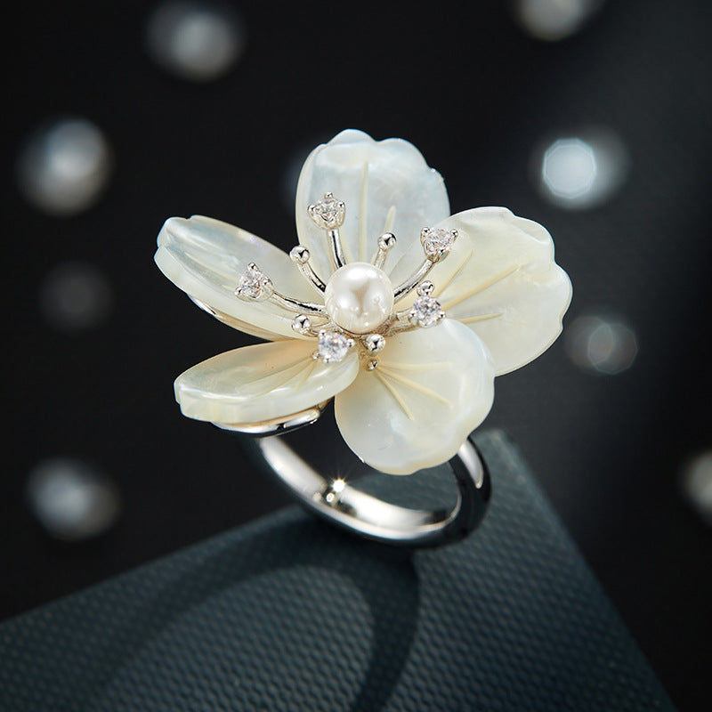 Jemma Bloom Mother-of-Pearl Ring - R17463K001 [HUXRTVWT]