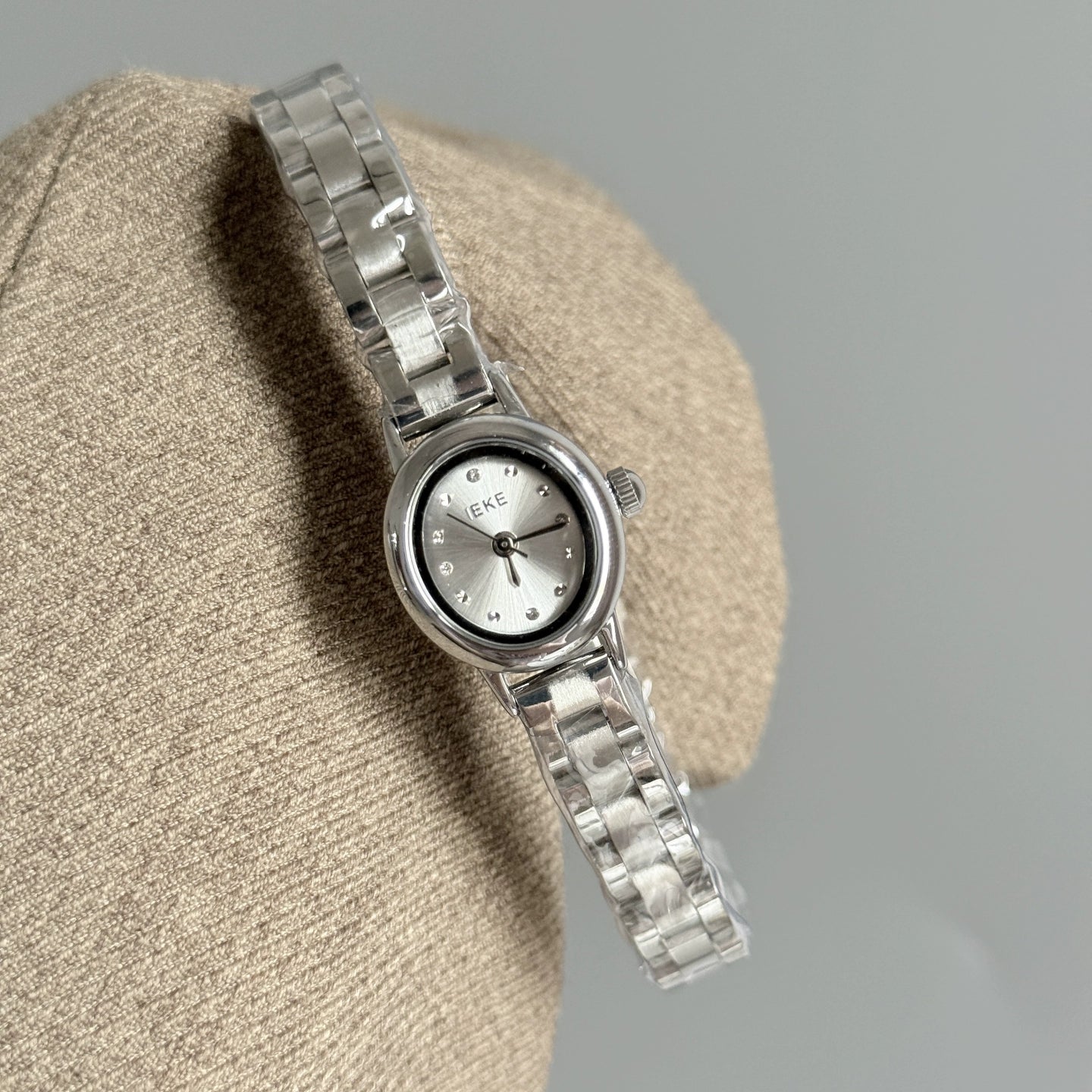 Polina Dainty Chain Watch - Silver Band White Dial [928YACM0]