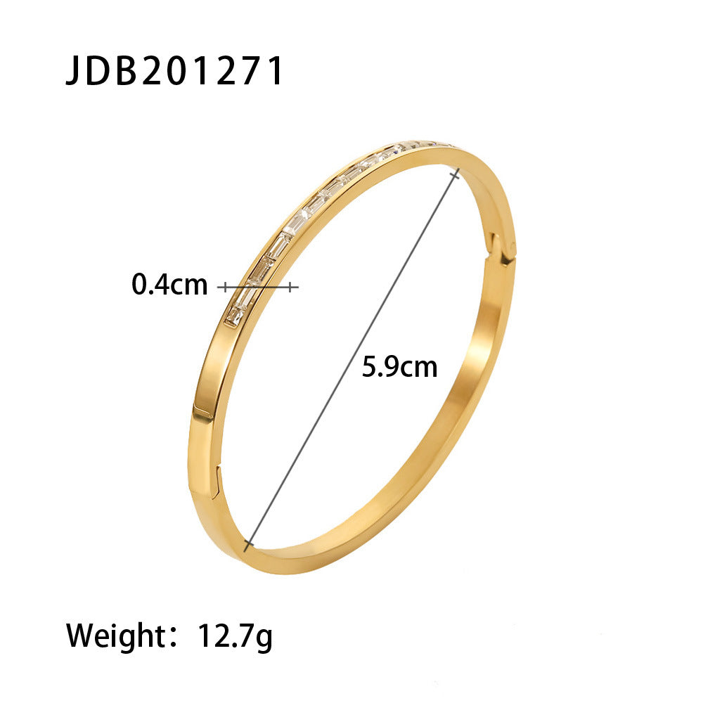 Flora Stackable Zircon Bracelet - JDB201271 [5JBIZ903]