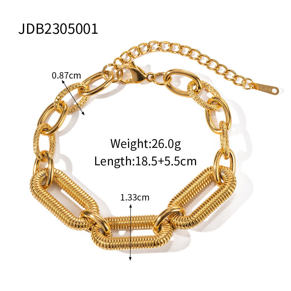 Alayshia Plated Chain Bracelet - JDB2305001 [V4T4FMS4]