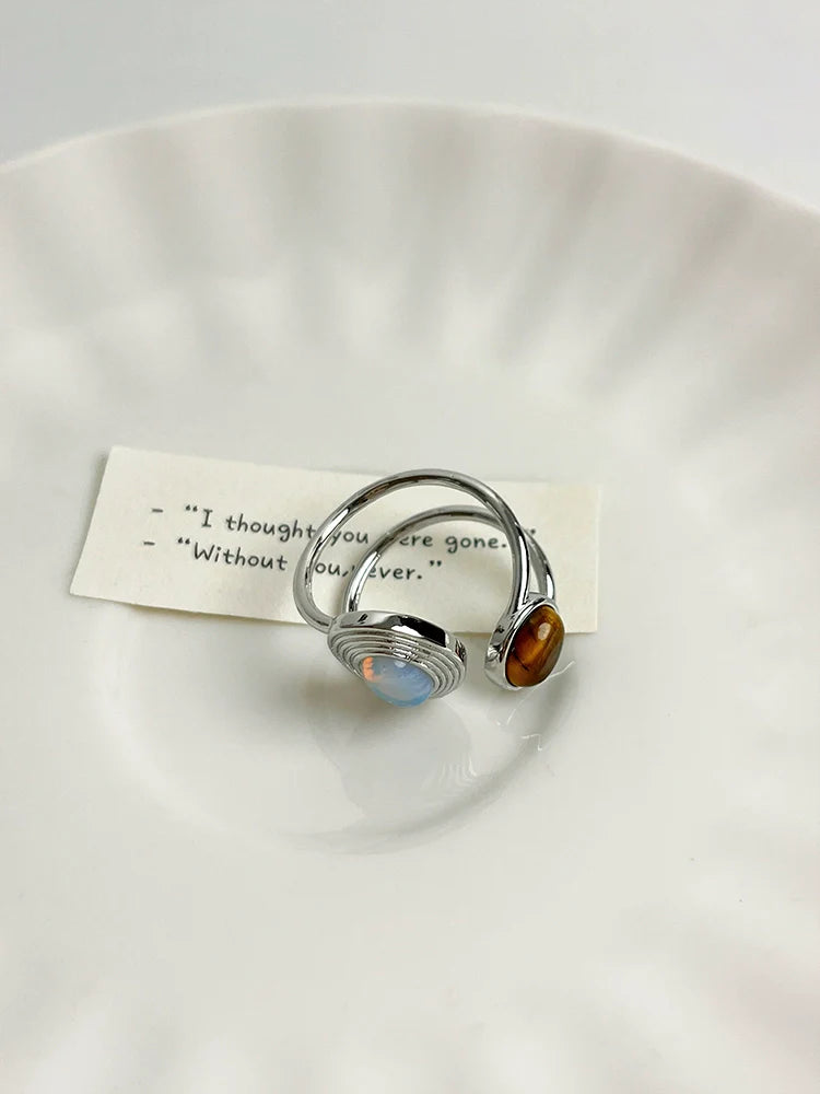 Leena Luxe Tiger's Eye Ring - Tiger's Eye