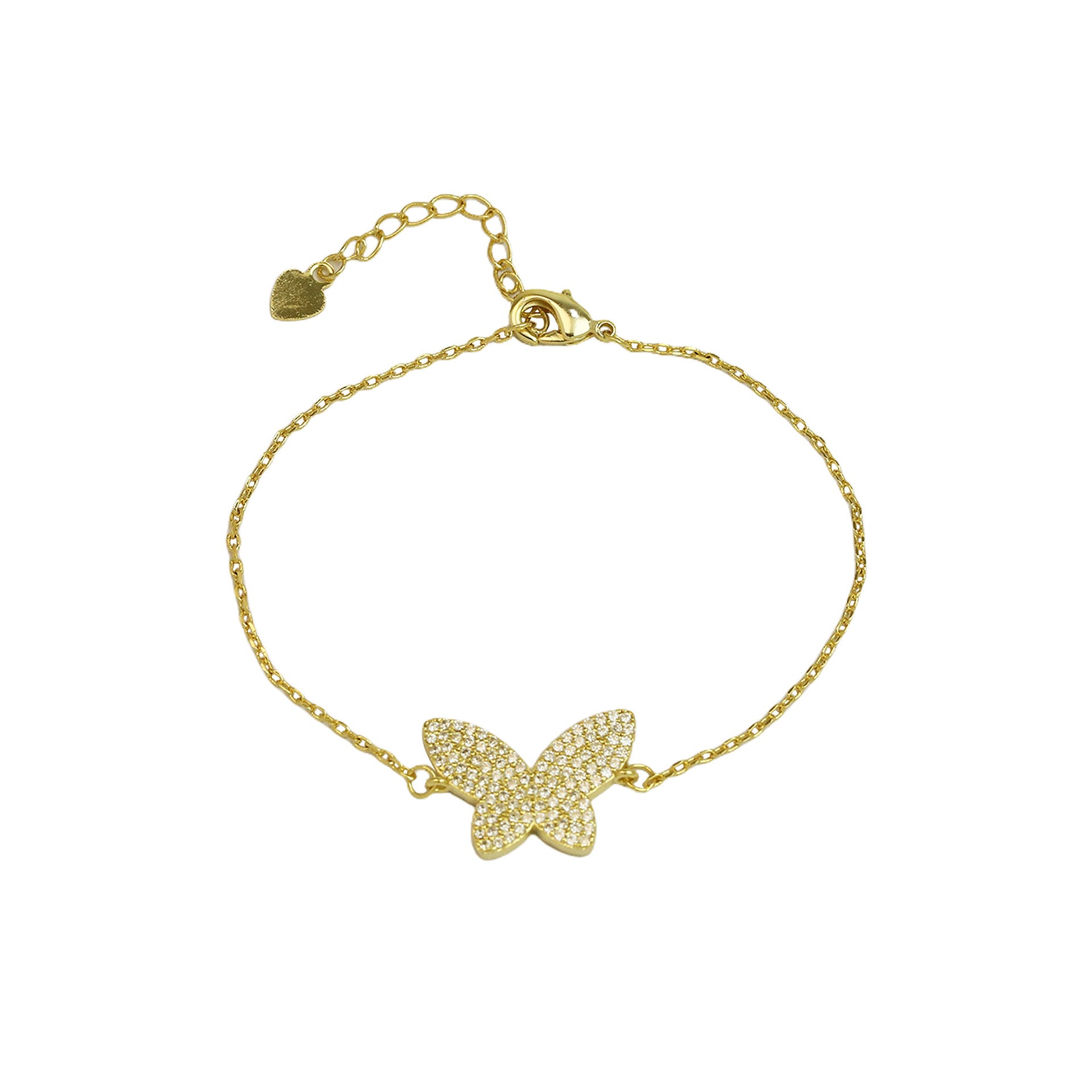 Lachlan Butterfly Charm Bracelet - Style 1 [2F03VT0A]