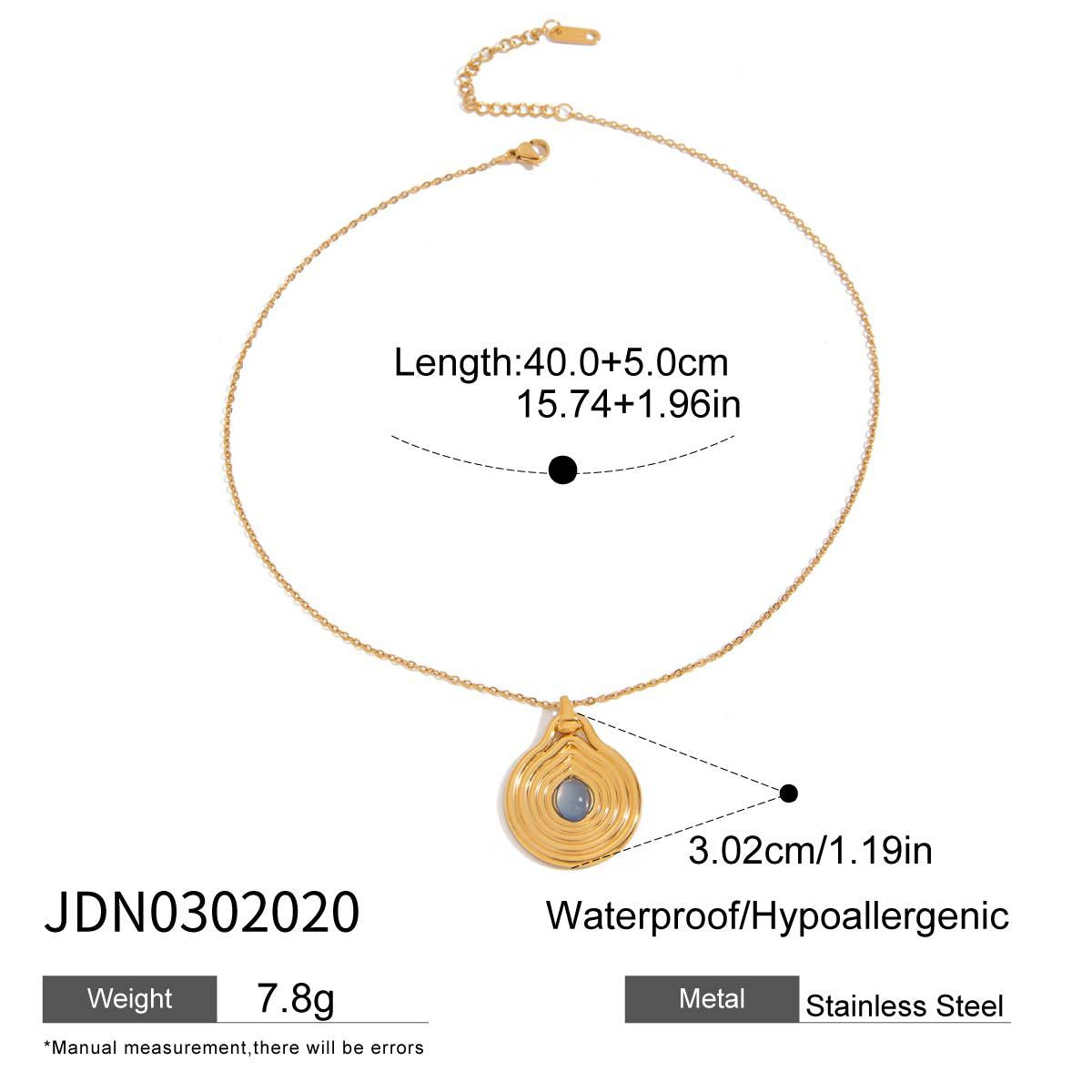Aaniya Delicate Pendant Necklace - JDN0302020 Style [EWF7SFNH]