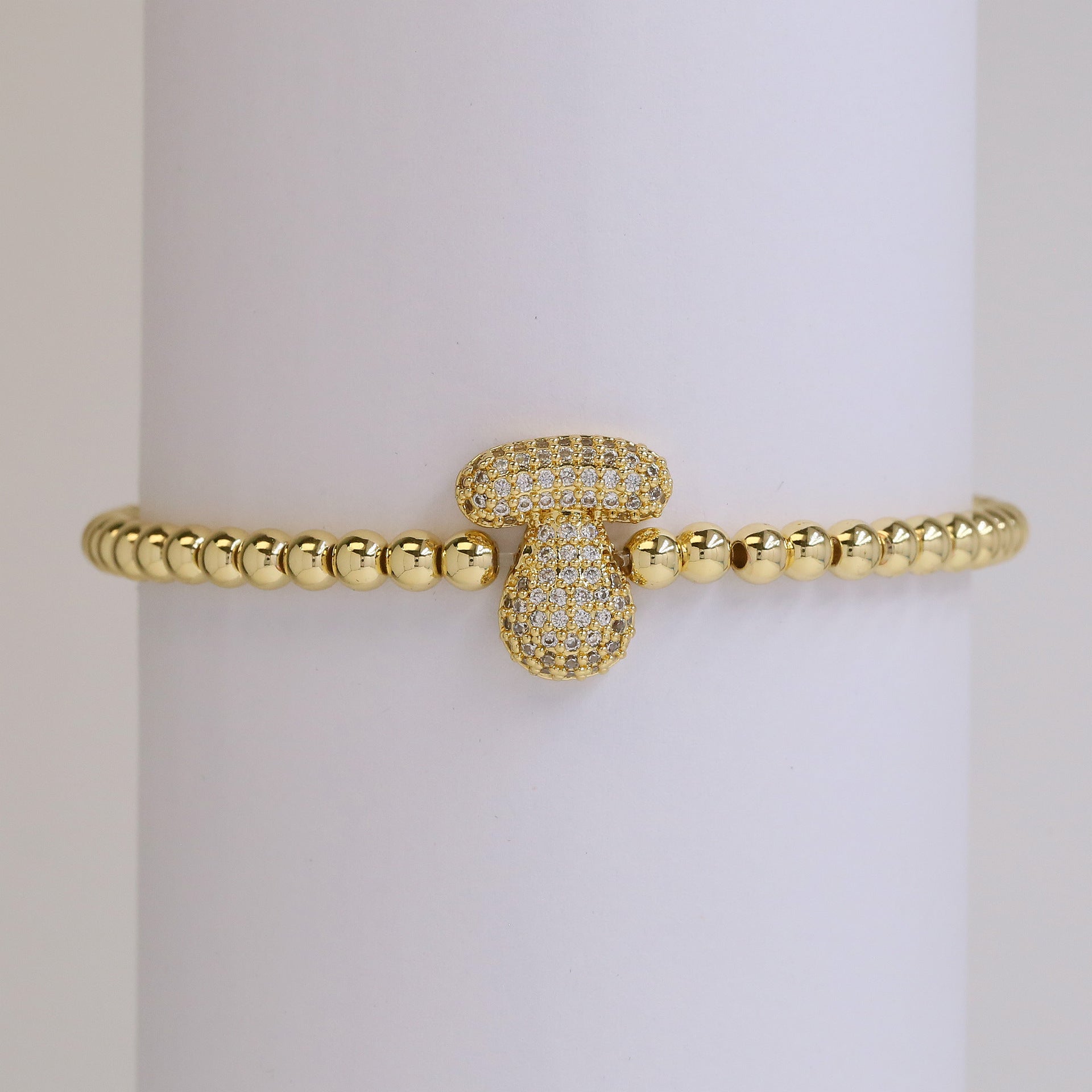 Jenesis Bubble Letter Bracelet - T [7BIQOD8E]