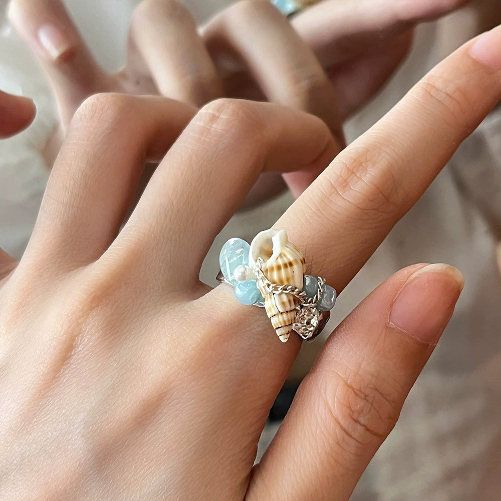 Sayler Stackable Pearl Ring - Style C [YDHK9BR3]