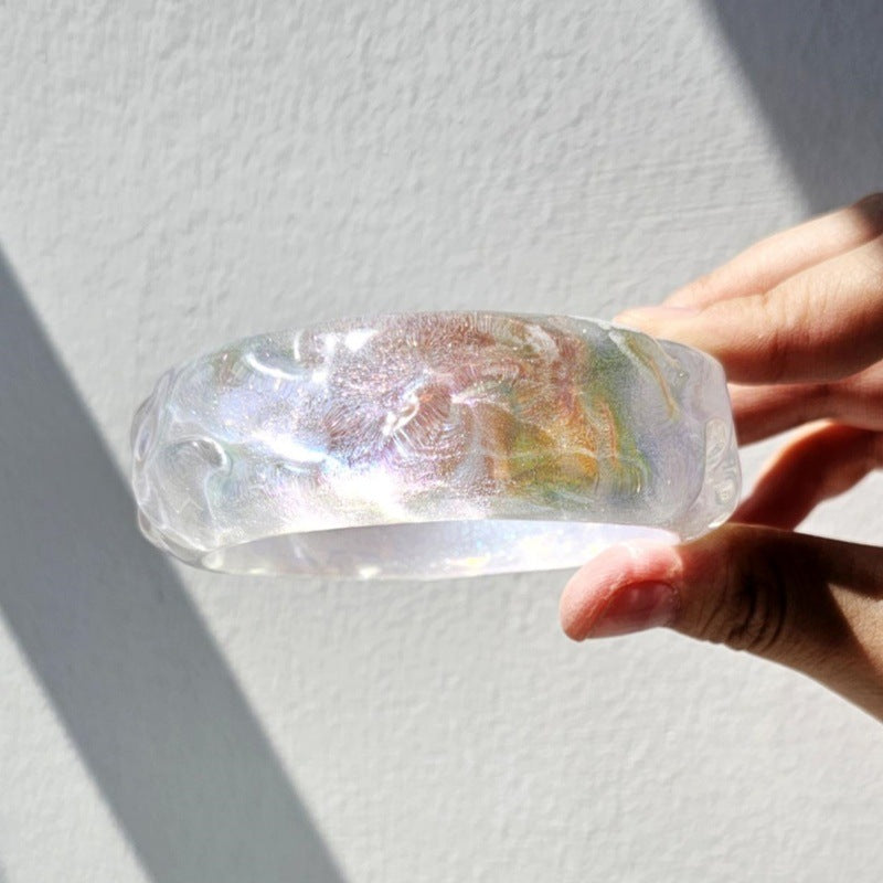 Catherine Ripple Resin Bracelet - B [EW25HLV1]