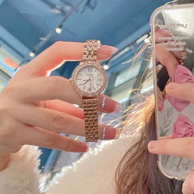 Chizaram Luxe Steel Watch - Rose Gold