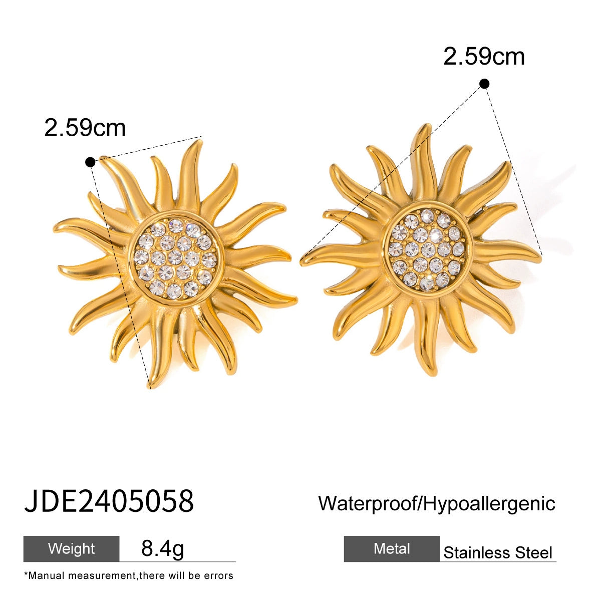Scotland Celestial Stone Earrings - JDE2405058 [K5ZHCUAJ]